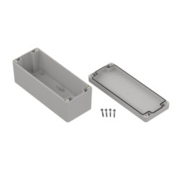 1 pcs - RS PRO Polycarbonate Enclosure, 75 x 75 x 190mm