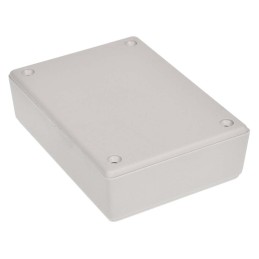 1 pcs - RS PRO Light Grey Polycarbonate Enclosure, IP55, 109.2 x 79.2 x 31.9mm