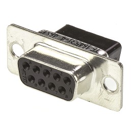 5 pcs - TE Connectivity Amplimite HDP-20 9 Way Cable Mount D-sub Connector Socket