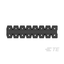 5 pcs - TE Connectivity AMPMODU Series Straight Through Hole Pin Header, 14 Contact(s), 2.0mm Pitch, 2 Row(s), Unshrouded