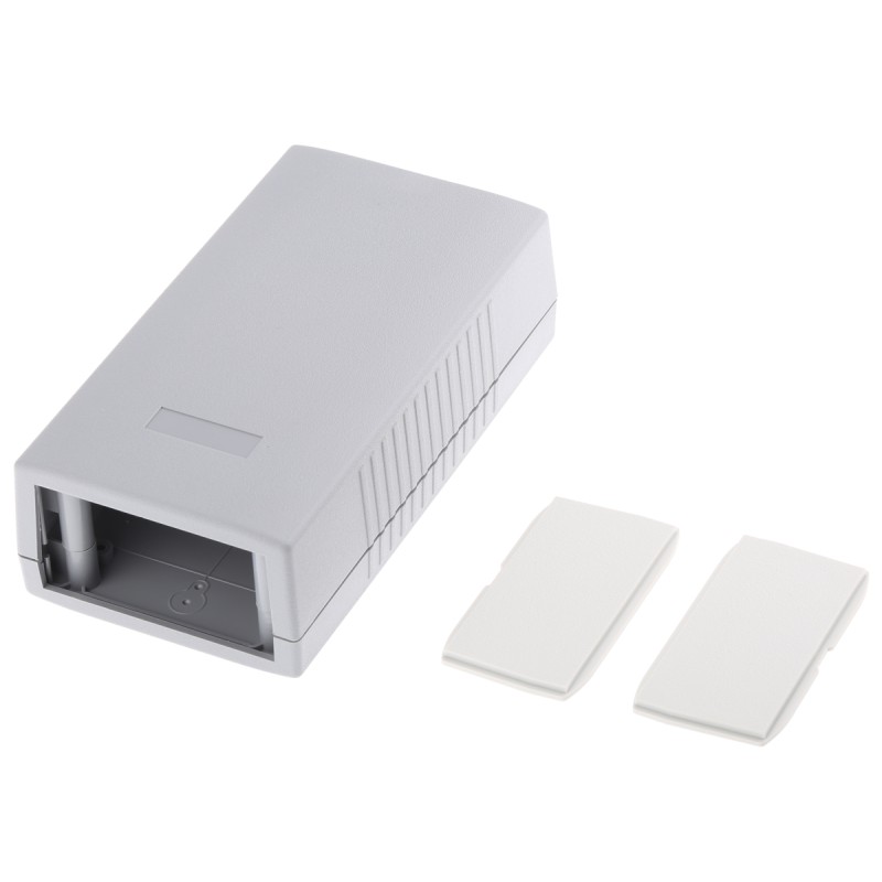 1 pcs - RS PRO Grey ABS Instrument Case, 150 x 80 x 45mm