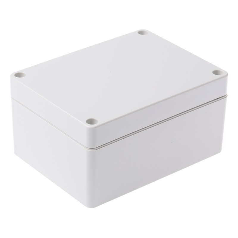 1 pcs - Hammond 1554 Series Grey ABS Enclosure, IP66, Grey Lid, 120 x 90 x 60.5mm