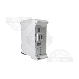 1 pcs - Italtronic Solid Top Enclosure Type, ABS, Polycarbonate DIN Rail Enclosure Kit