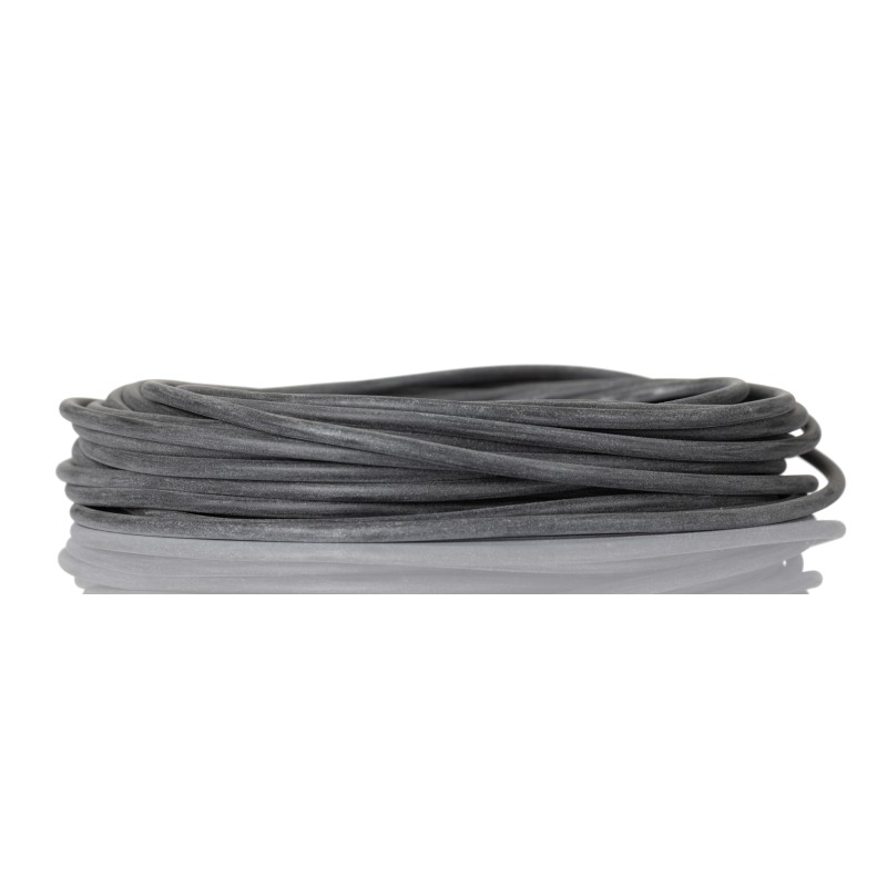 10 pcs - RS PRO Silicone Black Cable Sleeve, 2mm Diameter, 10m Length