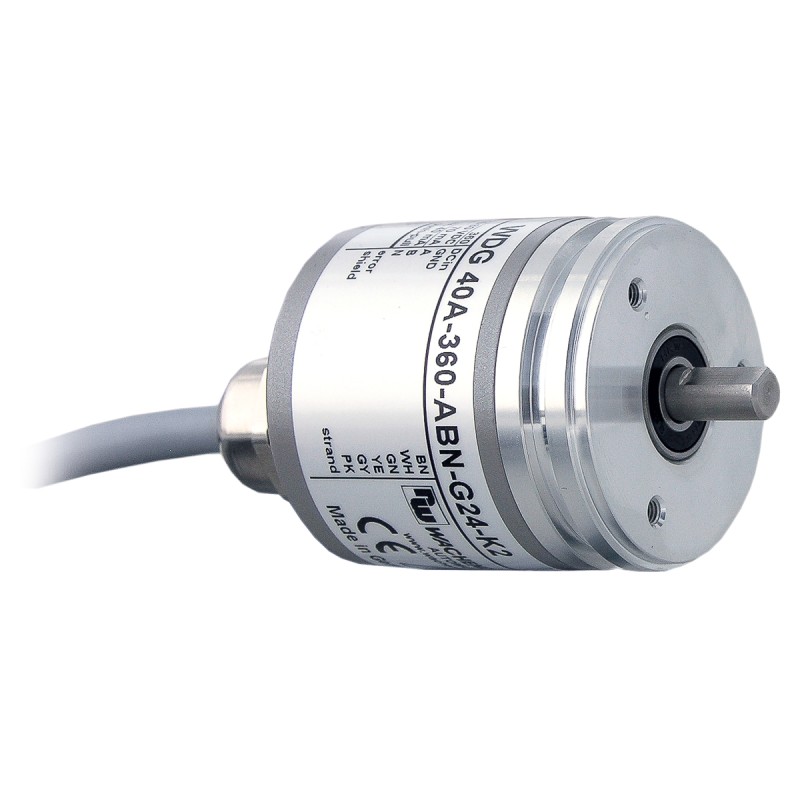 1 pcs - Wachendorff Incremental Incremental Encoder, 1250 ppr, HTL Signal, Solid Type