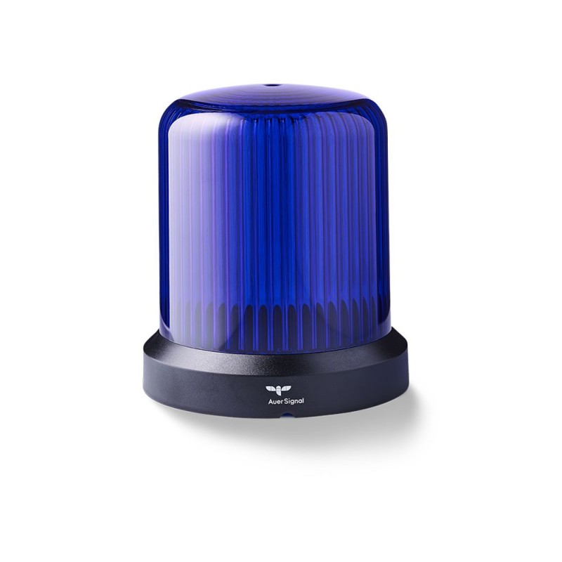 1 pcs - AUER Signal RDM Series Blue Dimming, Flashing, Pulsating, Rotating, Steady, Strobe Beacon, 24 V ac/dc, Horizontal, Tube