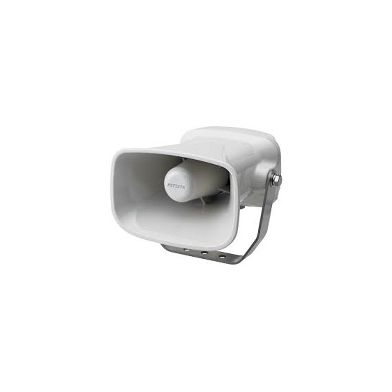 1 pcs - Patlite EHS Series Wall Mount Electronic Sounder, 12 - 24 V dc, 110dB at 1 m, IP65, AC, DC, 32-Tone