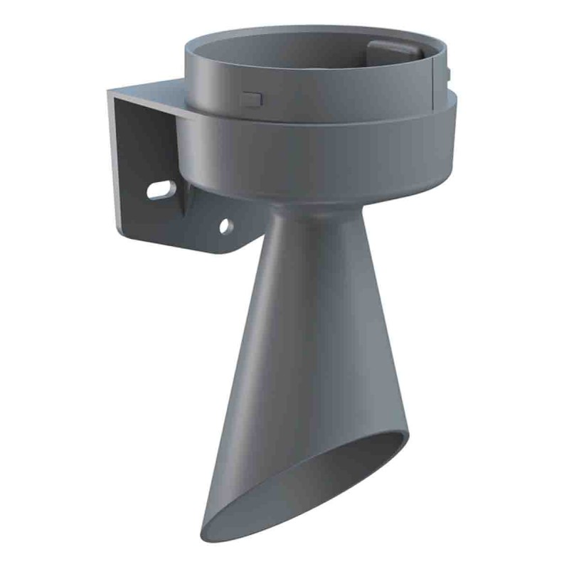 1 pcs - Werma IP66 Rated Grey Mounting Base