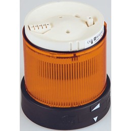 1 pcs - Schneider Electric Harmony XVB Series Amber Flashing Effect Beacon Unit, 230 V ac, Xenon Bulb, AC, IP65