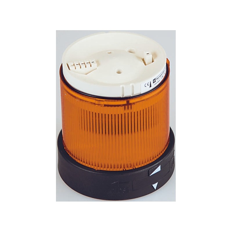 1 pcs - Schneider Electric Harmony XVB Series Amber Flashing Effect Beacon Unit, 230 V ac, Xenon Bulb, AC, IP65