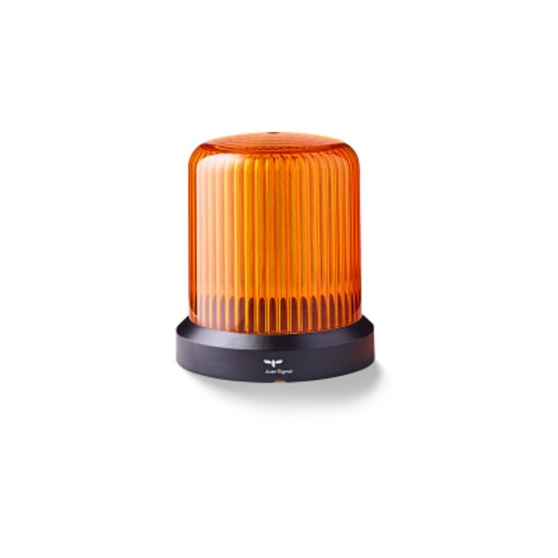 1 pcs - AUER Signal RDMHP Series Amber Multiple Effect Beacon, 24 V ac/dc, Base Mount, LED Bulb, IP66