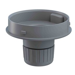 1 pcs - Werma IP66 Rated Grey Mounting Base