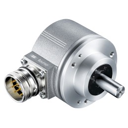 1 pcs - Baumer EIL580 Series Optical Incremental Encoder, 1024 ppr, HTL/Push Pull Signal, Solid Type, 10mm Shaft