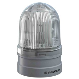 1 pcs - Werma EvoSIGNAL Midi Series Green, Red, Yellow Beacon, 12 V, 24 V, Base Mount, LED Bulb