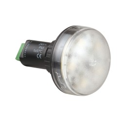 1 pcs - Werma 239 Series Blue, Green, Red, White, Yellow Continuous lighting Beacon, 24 V, Built-in Mounting, LED Bulb
