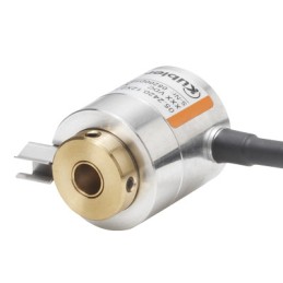 1 pcs - Kübler 2420 Series Incremental Encoder, 1000 ppr, Push Pull Signal, Hollow Type, 6mm Shaft