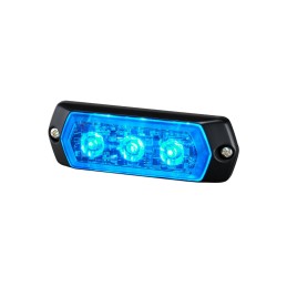1 pcs - Patlite 1M1 Series Blue Multiple Effect Warning Light, 12 - 24 V, Indoor/Outdoor, LED Bulb, IP68