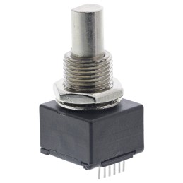 25 pcs - Bourns EM14 Series Optical Incremental Encoder, 8 ppr, Quadrature Signal, Solid Type, 1/4in Shaft