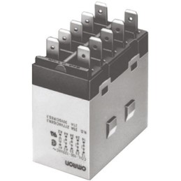 25 pcs - Omron Panel Mount Power Relay, 24V dc Coil, 25A Switching Current, 4PST-NO