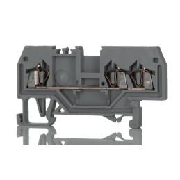 5 pcs - Wago 279 Series Grey Feed Through Terminal Block, 1.5mm², Single-Level, Cage Clamp Termination