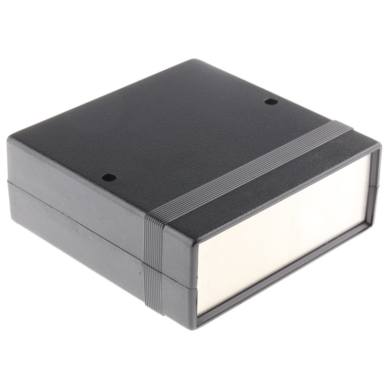 1 pcs - Hammond 1598 Black Flame Retardant ABS Instrument Case, 134.3 x 135.2 x 51mm