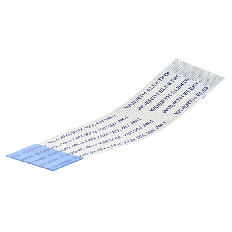 5 pcs - Wurth Elektronik 6877 Series FFC Ribbon Cable, 30-Way, 0.5mm Pitch, 50mm Length