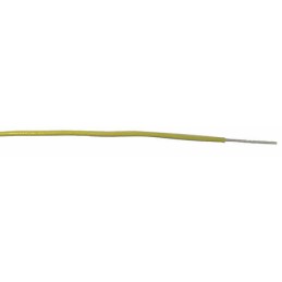 1 Reel of 100 M - RS PRO Yellow 0.2 mm² Hook Up Wire, 24 AWG, 11/0.16 mm, 100m, XLPE Insulation