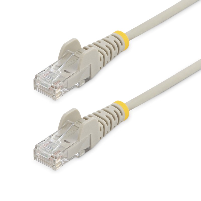 1 pcs - StarTech.com Cat6 Straight Male RJ45 to Straight Male RJ45 Ethernet Cable, U/UTP, Grey Al(OH)3 (Aluminium Hydroxide)
