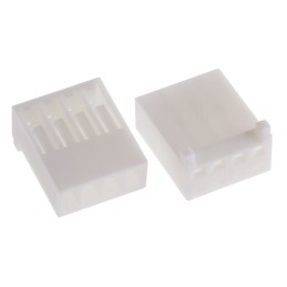 5000 pcs - TE Connectivity, CST-100 II Female Connector Housing, 2.54mm Pitch, 4 Way, 1 Row