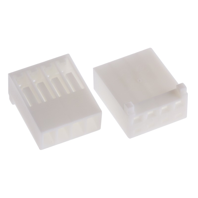 5000 pcs - TE Connectivity, CST-100 II Female Connector Housing, 2.54mm Pitch, 4 Way, 1 Row