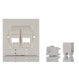 1 pcs - Molex Premise Networks PowerCat Euromod II Series, RJ45/IDC