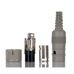 1 pcs - Hirschmann, MAK 5 Pole Din Socket, DIN 45322, 4A, 34 V ac/dc IP30, Screw Lock, Female, Cable Mount