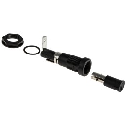 1 pcs - Eaton 16A Panel Mount Fuse Holder for 5 x 20mm Fuse, 1P, 250V ac