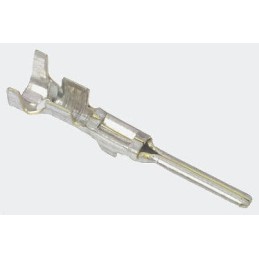 5000 pcs - TE Connectivity MINI-MIC Series Male Crimp Terminal, 17AWG Min, 15AWG Max