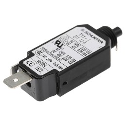 1 pcs - Schurter Thermal Circuit Breaker - T11 Single Pole 240V ac Voltage Rating, 12A Current Rating