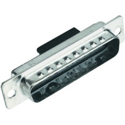 50 pcs - HARTING 10 (Signal), 3 (Power/Coax) Way Cable Mount D-sub Connector Socket