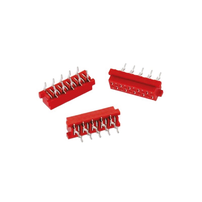 5 pcs - Wurth Elektronik 6903 Series Straight Through Hole Mount PCB Socket, 20-Contact, 2-Row, 1.27mm Pitch, Solder Terminatio