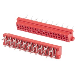5 pcs - TE Connectivity Micro-MaTch Series Straight Through Hole Mount PCB Socket, 20-Contact, 2-Row, 2.54mm Pitch, Solder