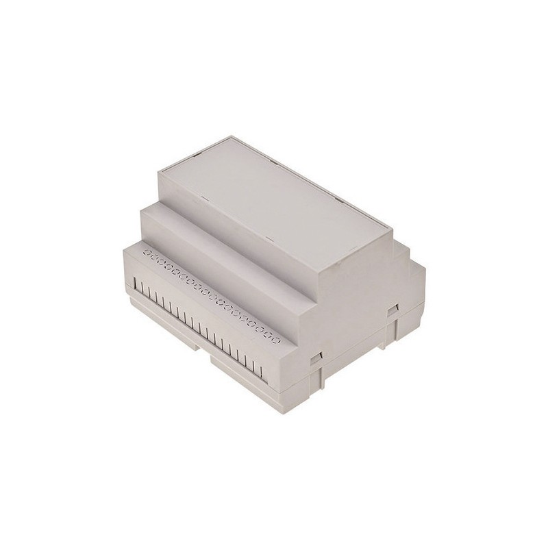 1 pcs - RS PRO DIN Rail Enclosure Enclosure Type, 105.0 x 90.0 x 65.3mm, ABS DIN Rail Enclosure