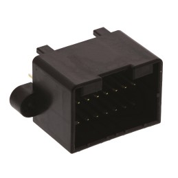 70 pcs - TE Connectivity, MULTILOCK 040 Female Connector Housing, 2.5mm Pitch, 16 Way, 2 Row Right Angle