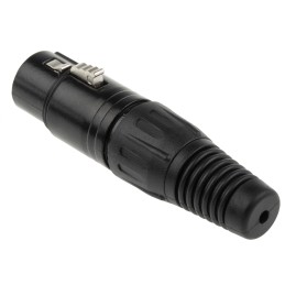 1 pcs - RS PRO Cable Mount XLR Connector, Female, 250 V ac, 3 Way, Silver Plating