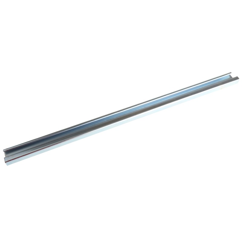 1 pcs - RS PRO Steel Unperforated DIN Rail, G Compatible, 500mm x 32mm x 15mm