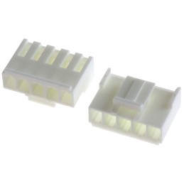 125 pcs - JST, VHR Female Connector Housing, 3.96mm Pitch, 5 Way, 1 Row