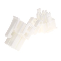 600 pcs - TE Connectivity, Mini-Universal MATE-N-LOK II Male Connector Housing, 4.14mm Pitch, 4 Way, 2 Row