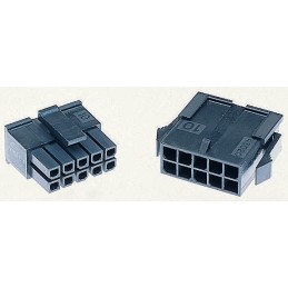 5 pcs - Molex, Micro-Fit 3.0 Male Connector Housing, 3mm Pitch, 22 Way, 2 Row