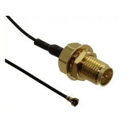 1 pcs - RS PRO MHF4 to Male RP-SMA Coaxial Cable, 152mm, Terminated