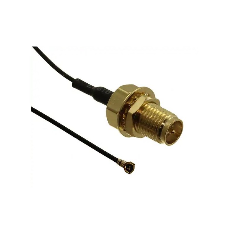 1 pcs - RS PRO MHF4 to Male RP-SMA Coaxial Cable, 152mm, Terminated