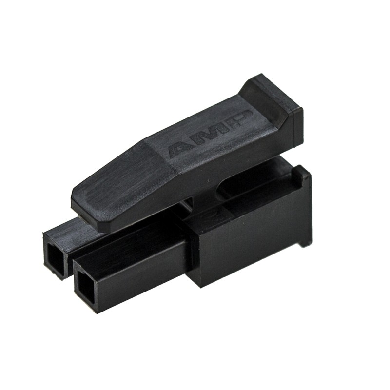 6000 pcs - TE Connectivity, Micro MATE-N-LOK Female Connector Housing, 3mm Pitch, 2 Way, 1 Row