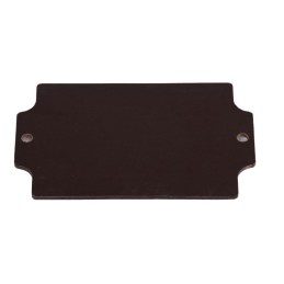 1 pcs - RS PRO Bakelite Mounting Plate, 2mm H, 63mm W, 68mm L for Use with RS PRO GRP Enclosure