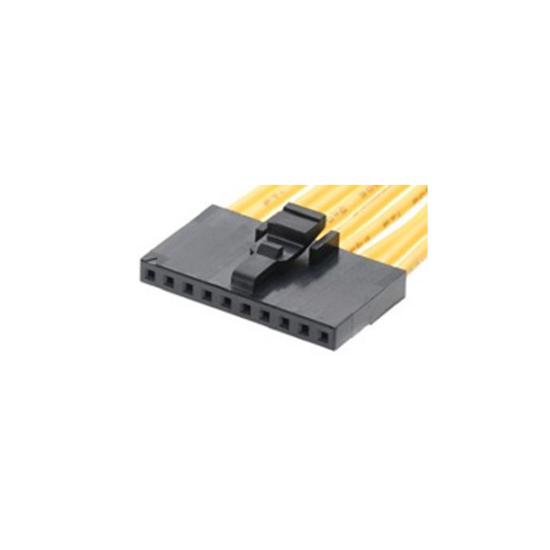 5 pcs - Molex, MILLI-GRID Female Connector Housing, 2mm Pitch, 10 Way, 1 Row
